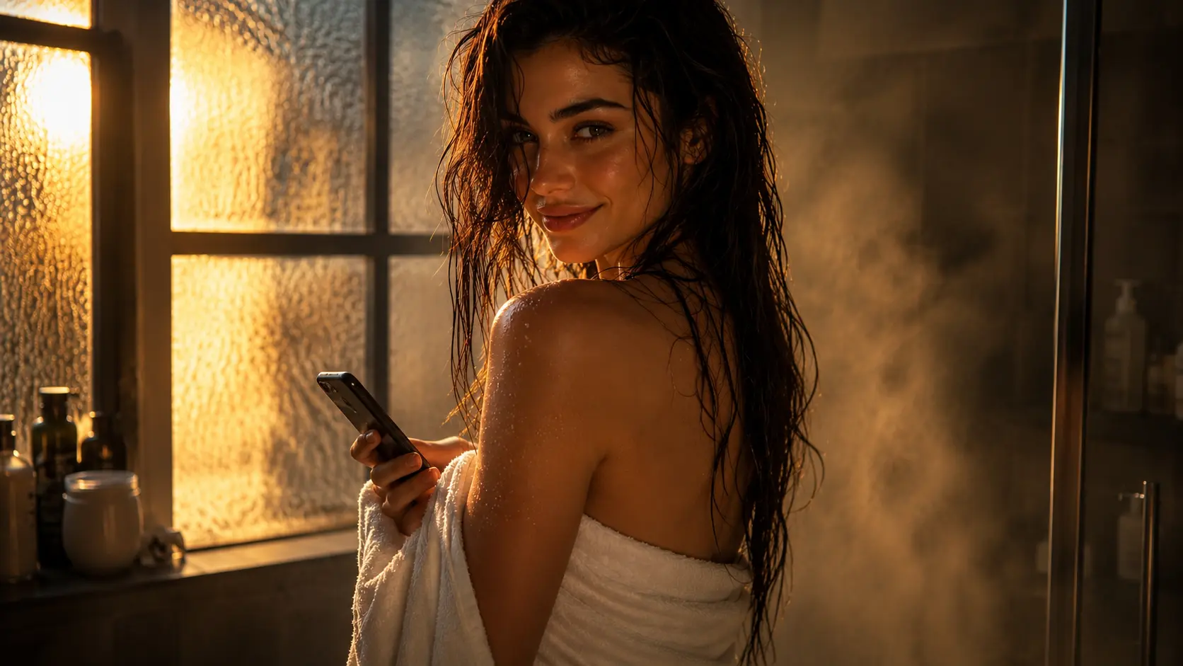 How to Respond to a Shower Text (Without Being Boring or Creepy)