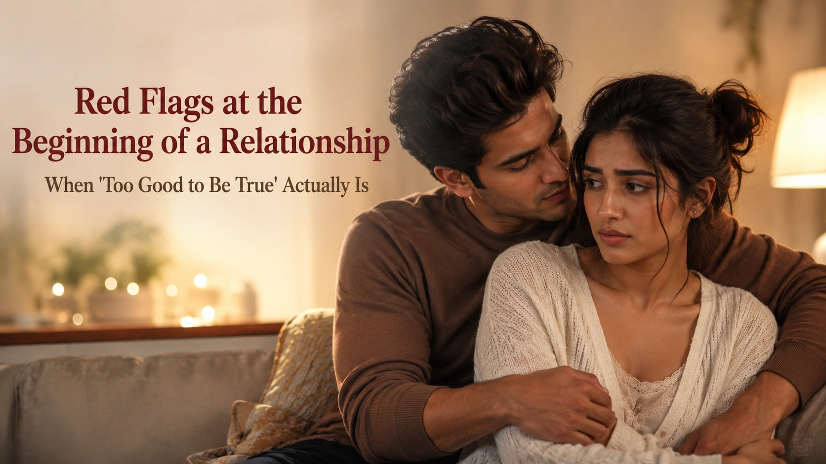 Love bombing and manipulation signs - early relationship red flags
